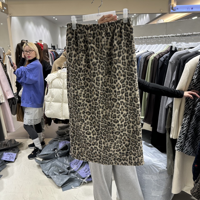 BENE東大門㊣代購女裝新品人氣職業休閑熱賣時尚真品25秋冬長裙BENE長裙圖色3