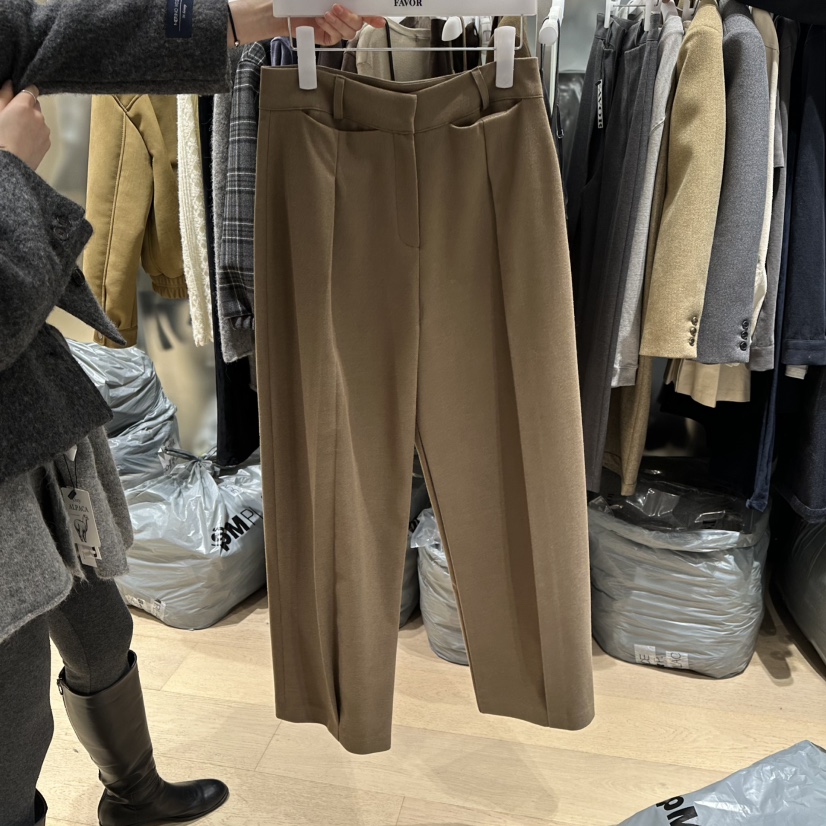FAVOR-P韓國代購㊣女士新款熱賣推薦人氣休閑真品職業休閑褲FAVOR-P休閑褲