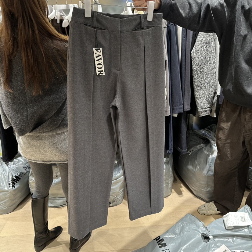 FAVOR-P韓國代購㊣女士新款熱賣推薦人氣休閑真品職業休閑褲FAVOR-P休閑褲圖色2