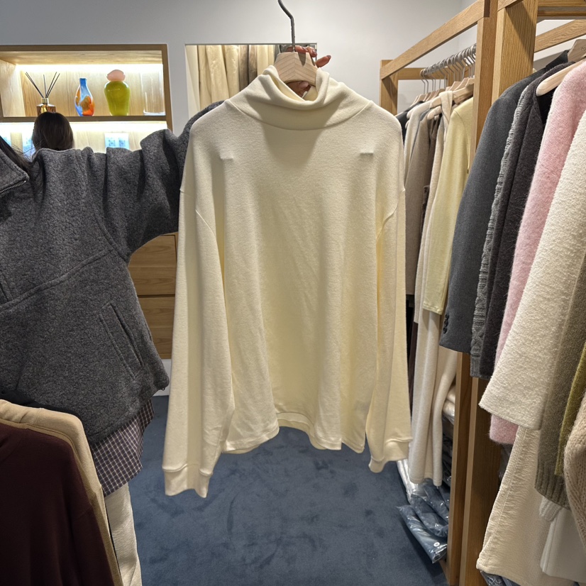 ROUNDER韓國直郵㊣女裝新款人氣25秋冬休閑職業時尚長袖T恤ROUNDER長袖T恤