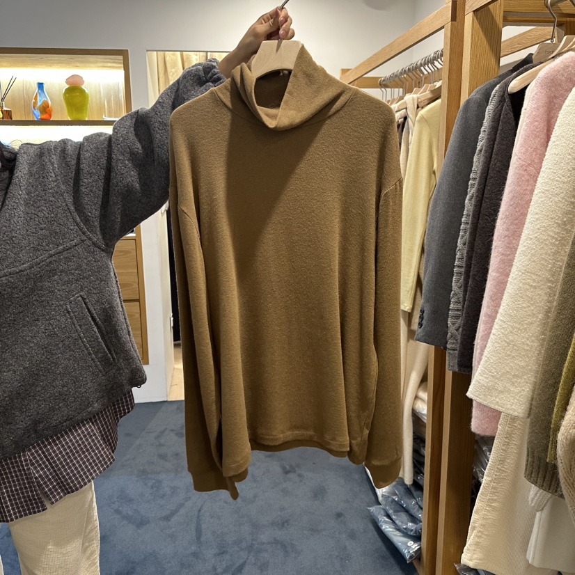 ROUNDER韓國直郵㊣女裝新款人氣25秋冬休閑職業時尚長袖T恤ROUNDER長袖T恤圖色4