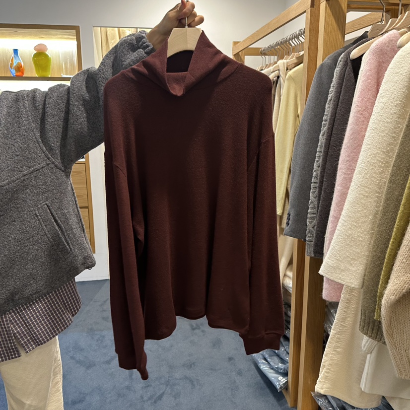 ROUNDER韓國直郵㊣女裝新款人氣25秋冬休閑職業時尚長袖T恤ROUNDER長袖T恤圖色5