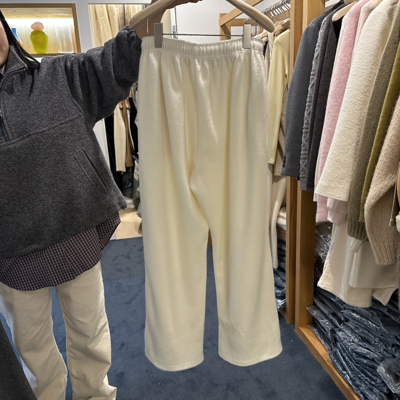 ROUNDER東大門㊣直郵女士新款時尚25秋冬職業推薦休閑褲羊毛ROUNDER休閑褲