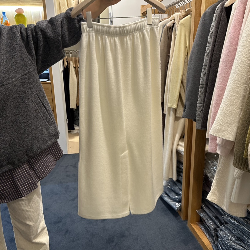 ROUNDER韓國代購㊣女士新款熱賣25秋冬人氣推薦職業長裙羊毛ROUNDER長裙