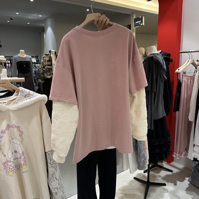 MINI UNNI韓國代購㊣女裝新品職業熱賣推薦人氣真品長袖T恤MINI UNNI長袖T恤