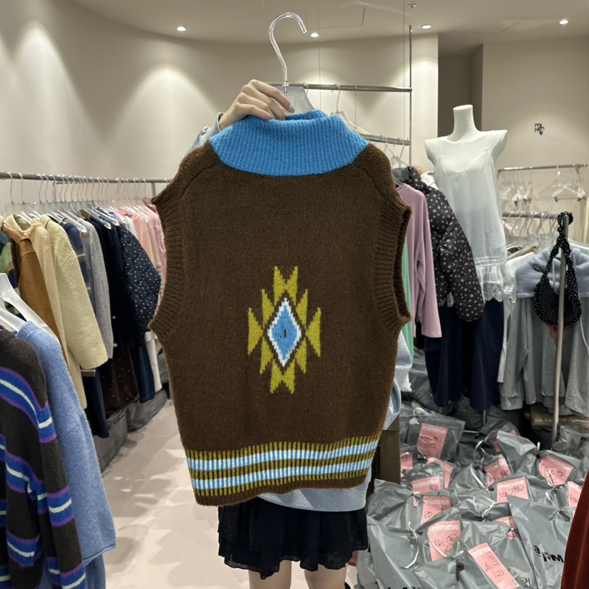 MIMME韓國直郵㊣女士新品人氣推薦職業真品熱賣休閑25秋冬馬甲MIMME馬甲