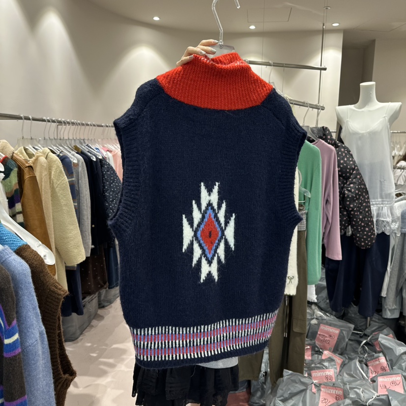 MIMME韓國直郵㊣女士新品人氣推薦職業真品熱賣休閑25秋冬馬甲MIMME馬甲