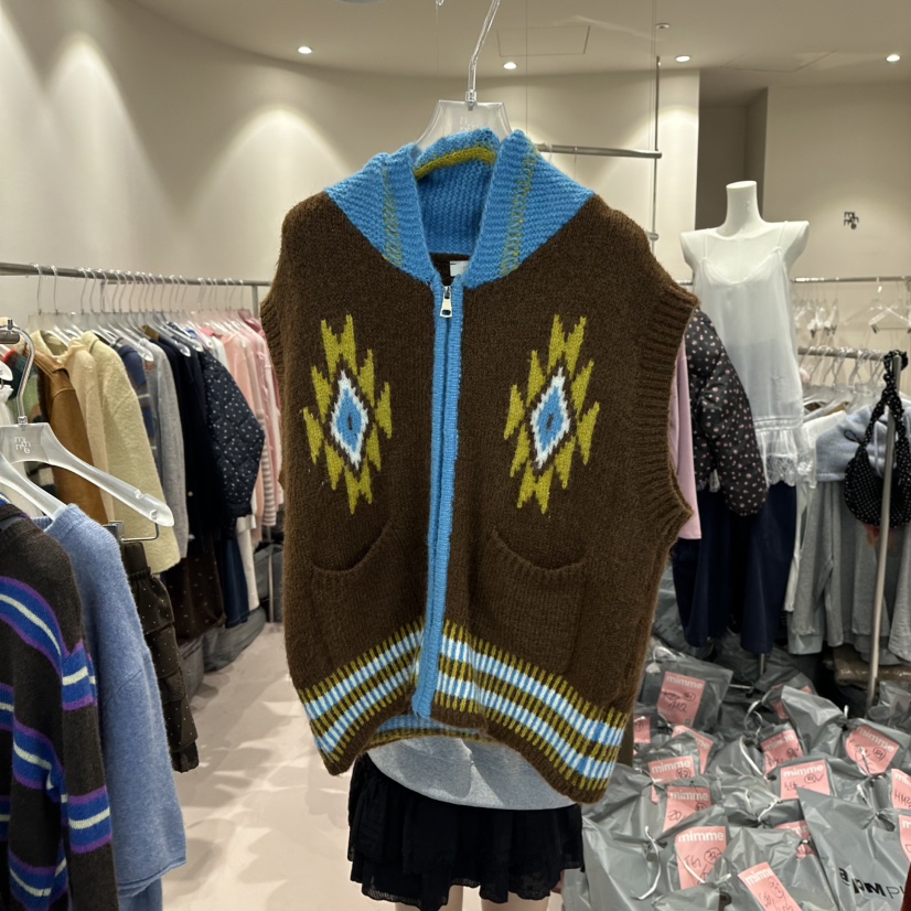 MIMME韓國直郵㊣女士新品人氣推薦職業真品熱賣休閑25秋冬馬甲MIMME馬甲