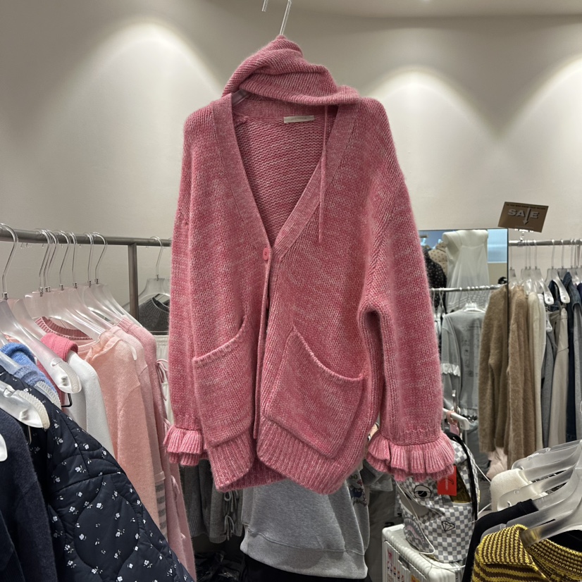 MIMME韓國直郵㊣女裝新款真品推薦人氣休閑時尚針織衫不含披肩MIMME針織衫