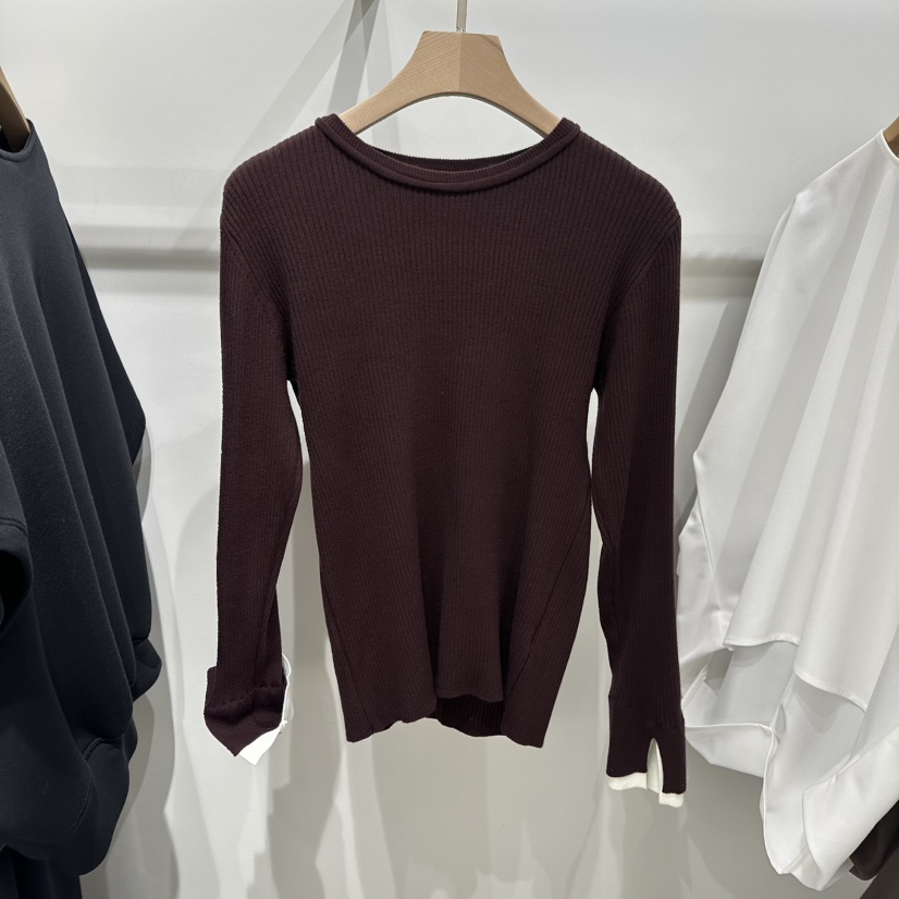 LAMINEDOR韓國代購㊣女士新品職業真品時尚熱賣推薦人氣針織衫LA MINE DOR針織衫圖色2