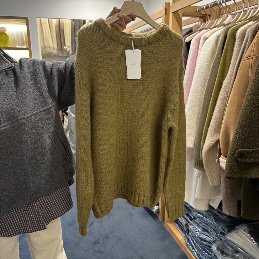ROUNDER東大門㊣實拍女士新款推薦真品25秋冬時尚人氣職業毛衣ROUNDER毛衣圖色2