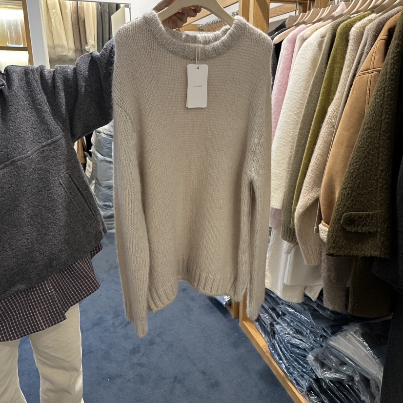 ROUNDER東大門㊣實拍女士新款推薦真品25秋冬時尚人氣職業毛衣ROUNDER毛衣圖色3