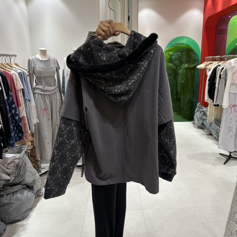 MINI UNNI東大門㊣代購女士新款人氣熱賣休閑職業推薦衛衣MINI UNNI衛衣