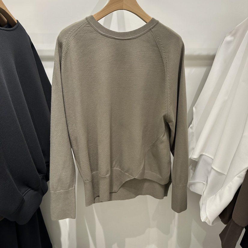 LAMINEDOR東大門㊣代購女裝新款人氣推薦時尚真品長袖T恤雙領LA MINE DOR長袖T恤圖色2