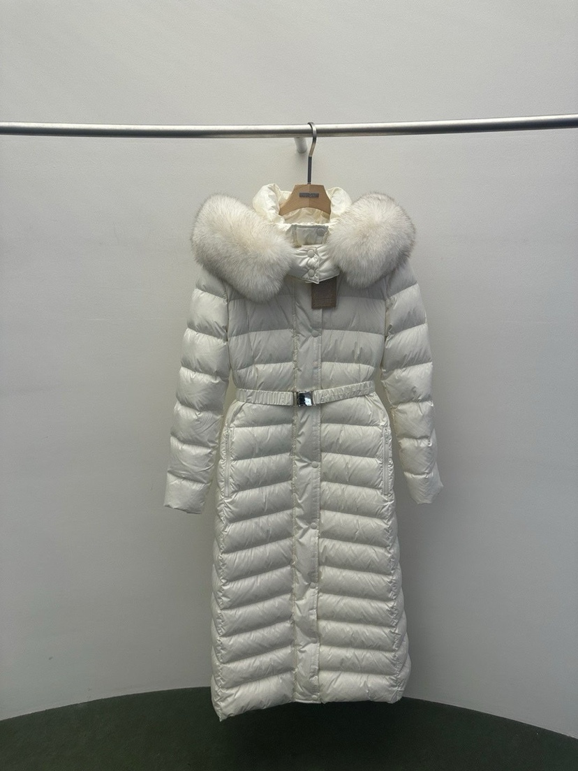 WIDA-P韓國代購㊣女士新品25秋冬人氣熱賣長款羽絨服含腰帶WIDA/RENEJ長款羽絨服