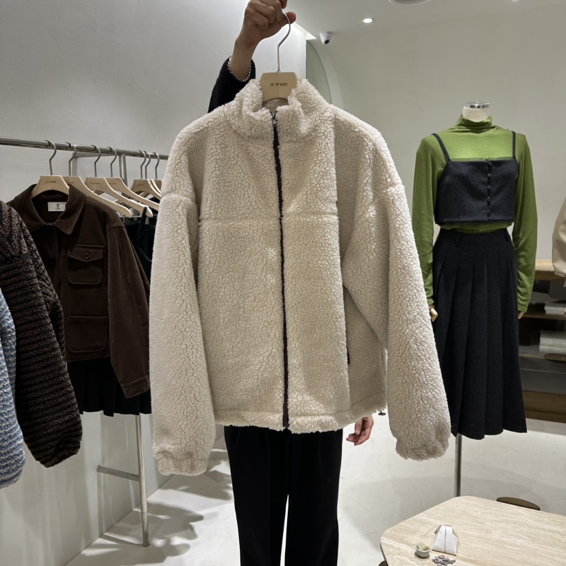 A WANT東大門㊣實拍女士新款25秋冬真品人氣休閑時尚熱賣夾克A WANT夾克