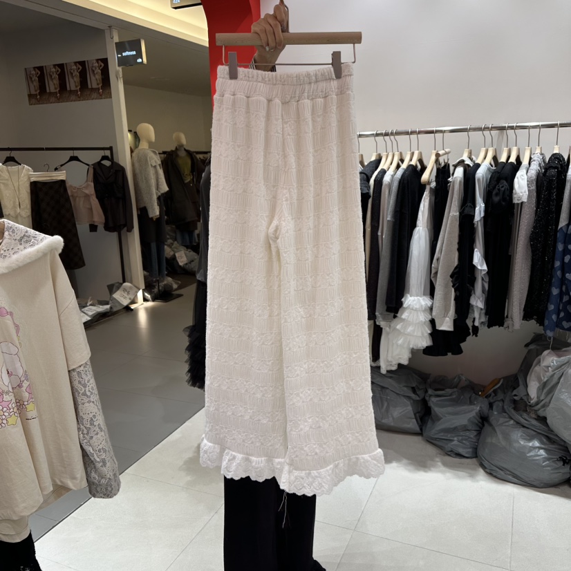 MINI UNNI東大門㊣實拍女士新品人氣推薦職業真品25秋冬休閑褲MINI UNNI休閑褲