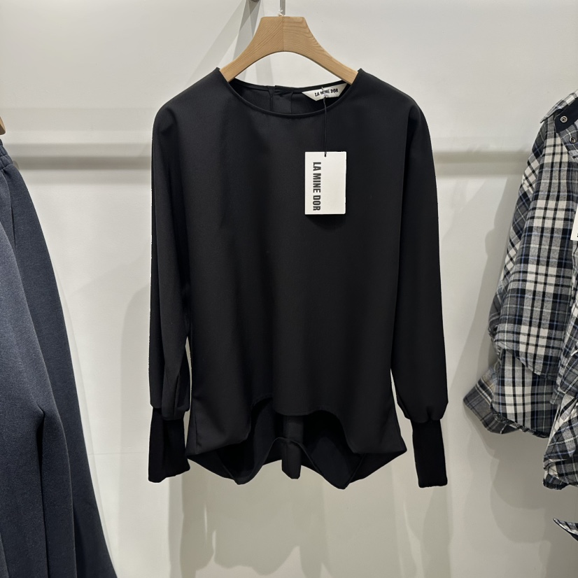 LAMINEDOR東大門㊣代購女士新款休閑職業熱賣人氣襯衫蕾絲衫LA MINE DOR襯衫/蕾絲衫圖色3