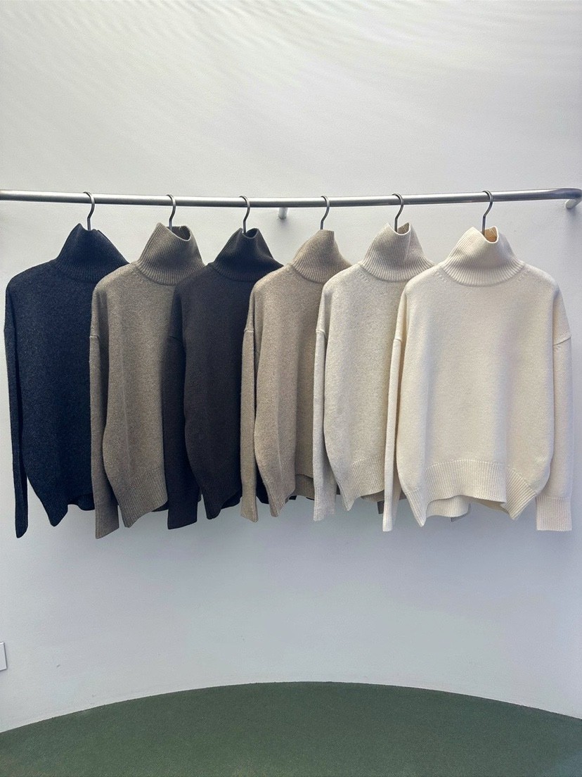 WIDA-P韓國代購㊣女士新品熱賣25秋冬休閑真品時尚推薦針織衫WIDA/RENEJ針織衫