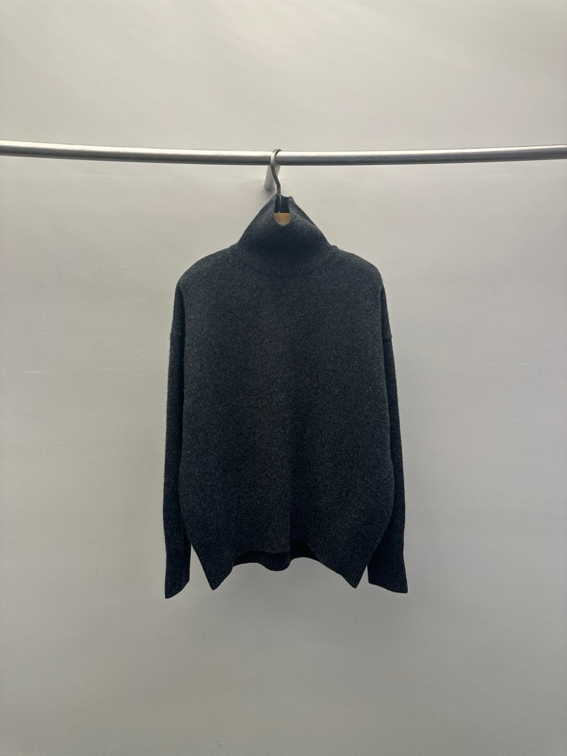 WIDA-P韓國代購㊣女士新品熱賣25秋冬休閑真品時尚推薦針織衫WIDA/RENEJ針織衫圖色5墨色