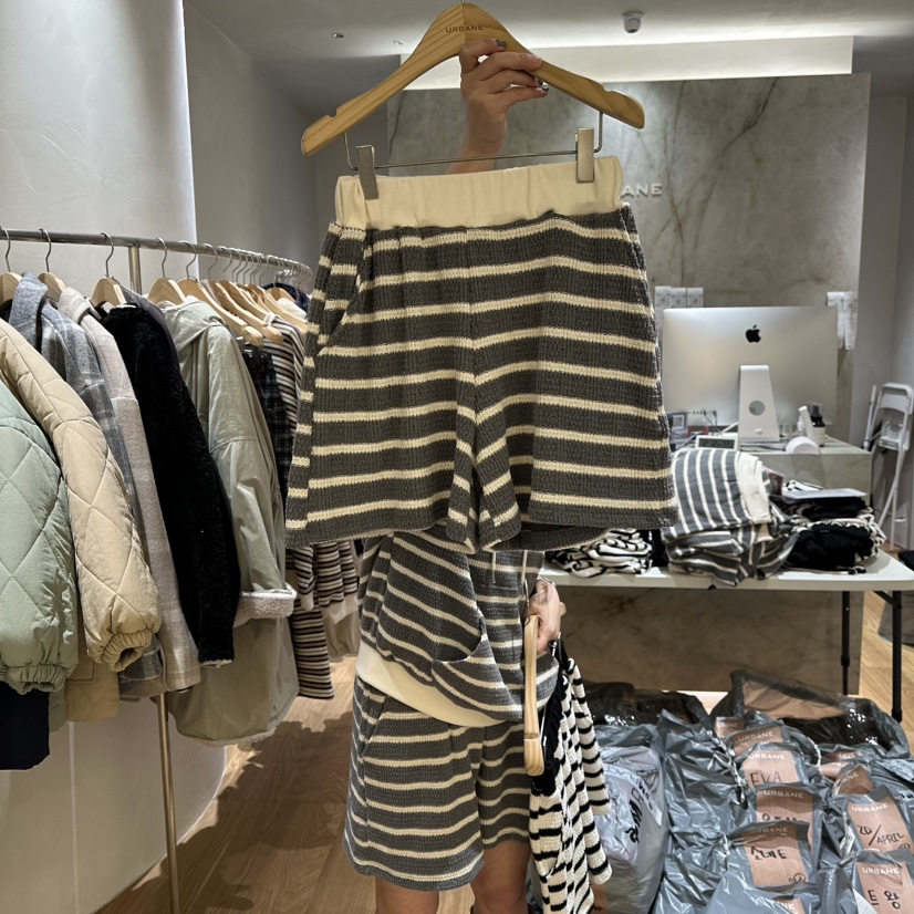 URBANE-P韓國代購㊣女裝新品時尚真品推薦熱賣25秋冬休閑短褲URBANE-P短褲