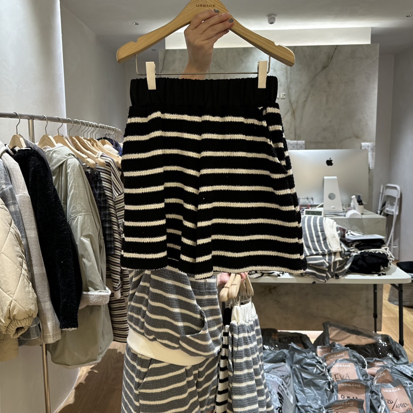 URBANE-P韓國代購㊣女裝新品時尚真品推薦熱賣25秋冬休閑短褲URBANE-P短褲圖色3