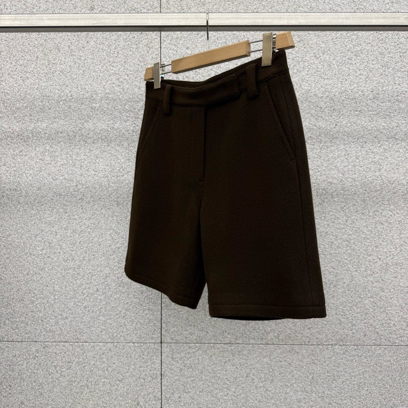 AT THE BAGEL東大門㊣實拍女士新品休閑真品人氣職業短褲AT THE BAGEL短褲圖色2棕色