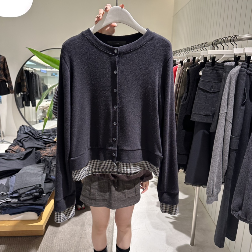 GRADE東大門㊣直郵女士新品休閑真品推薦職業人氣熱賣長袖T恤GRADE長袖T恤