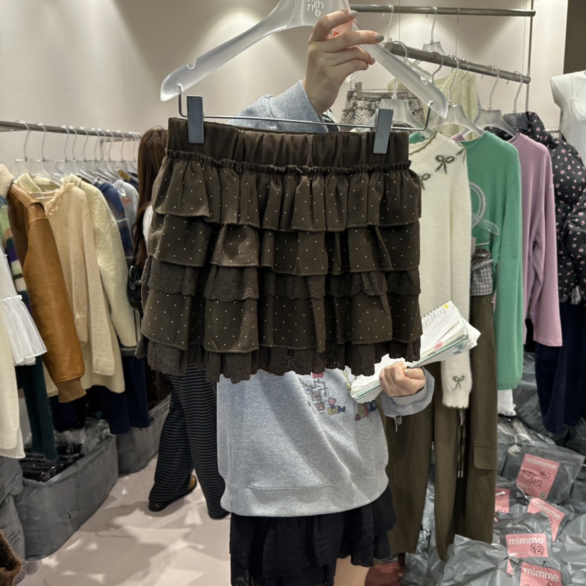 MIMME韓國代購㊣女裝新款25秋冬休閑職業時尚熱賣人氣真品裙褲MIMME裙褲圖色2