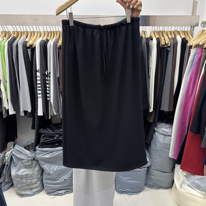 SPECIAL東大門㊣直郵女裝新品休閑25秋冬推薦真品熱賣職業長裙SPECIAL長裙圖色3黑色