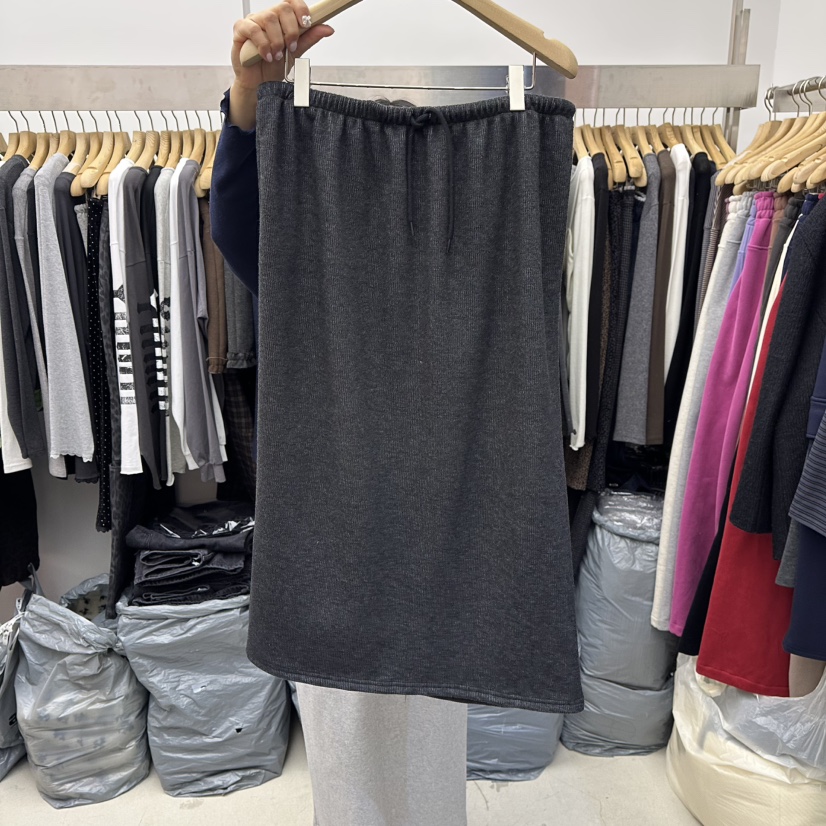 SPECIAL東大門㊣直郵女裝新品休閑25秋冬推薦真品熱賣職業長裙SPECIAL長裙圖色4墨色