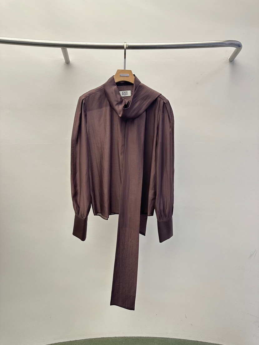 WIDA-P東大門㊣直郵女士新品熱賣休閑25秋冬時尚襯衫蕾絲衫WIDA/RENEJ襯衫/蕾絲衫圖色4