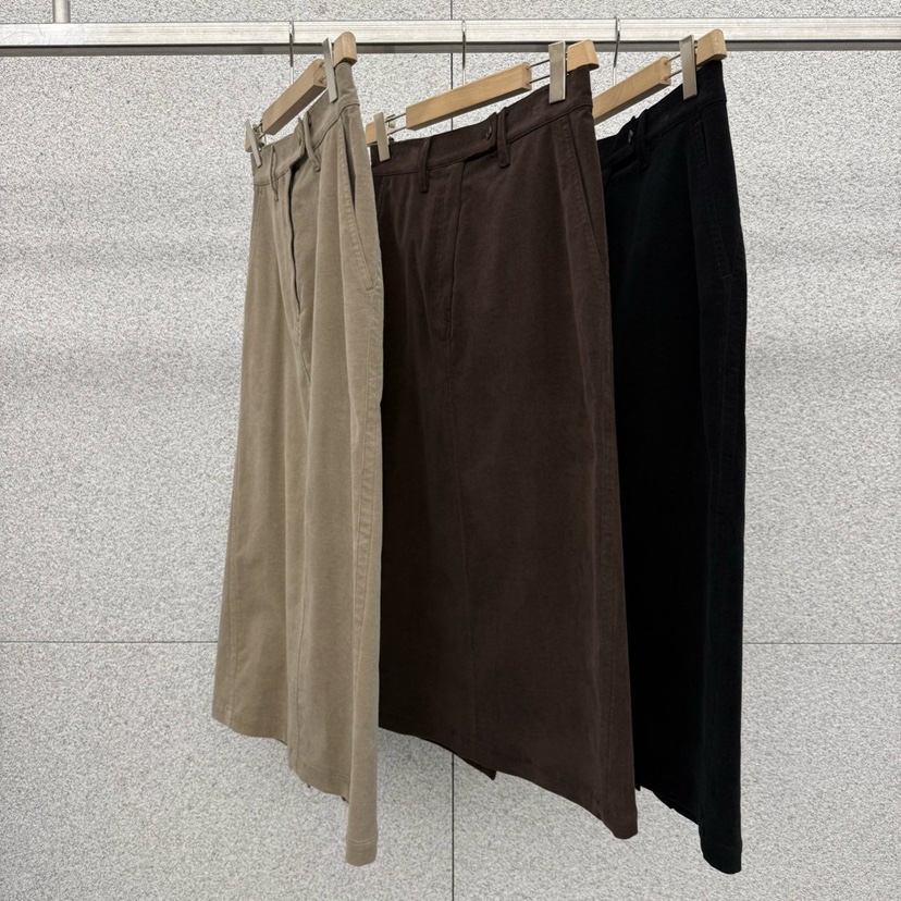 AT THE BAGEL韓國直郵㊣女士新款時尚25秋冬休閑真品長裙AT THE BAGEL長裙