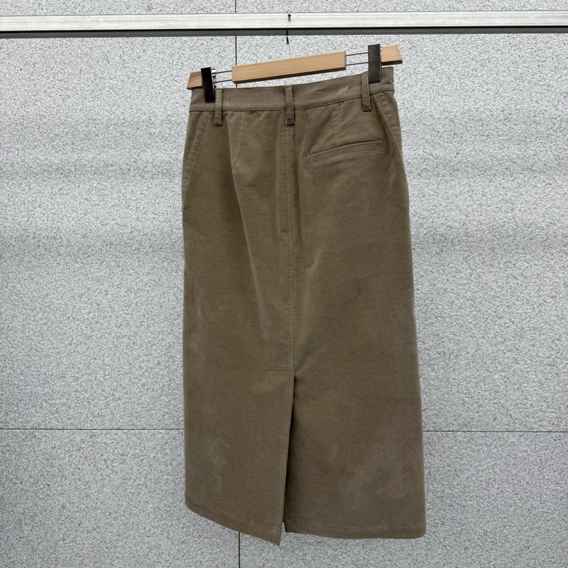 AT THE BAGEL韓國直郵㊣女士新款時尚25秋冬休閑真品長裙AT THE BAGEL長裙