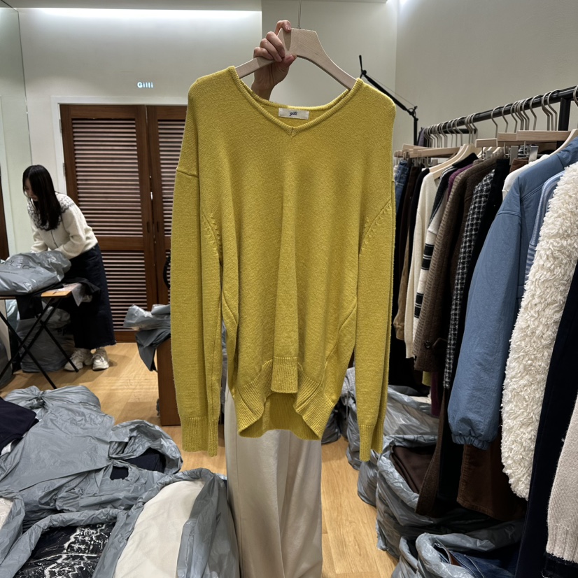 GILLI東大門㊣實拍女士新品時尚熱賣人氣休閑職業25秋冬針織衫GILLI針織衫圖色3