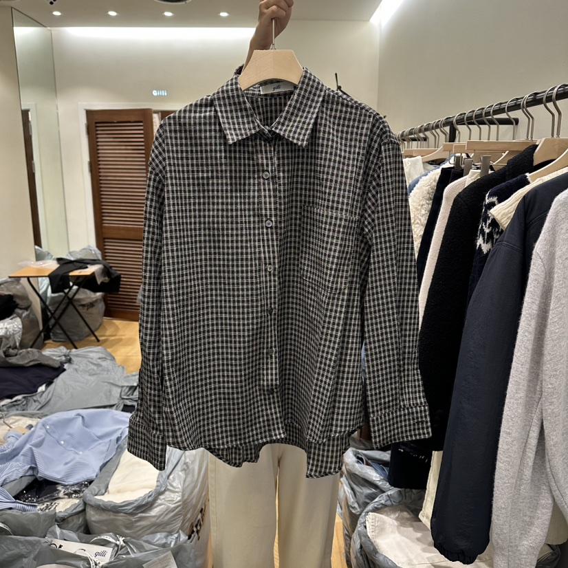 GILLI東大門㊣實拍女裝新品時尚人氣熱賣推薦真品襯衫蕾絲衫GILLI襯衫/蕾絲衫圖色2