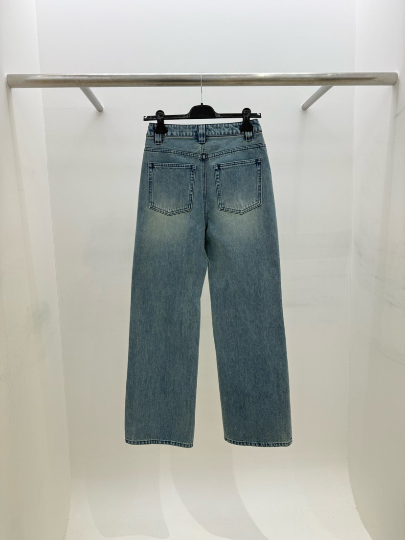 EDIT東大門㊣直郵女裝新品25秋冬推薦職業真品休閑時尚牛仔褲EDIT牛仔褲