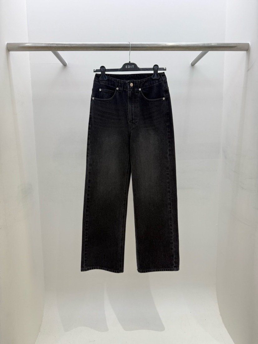 EDIT東大門㊣直郵女裝新品25秋冬推薦職業真品休閑時尚牛仔褲EDIT牛仔褲圖色2
