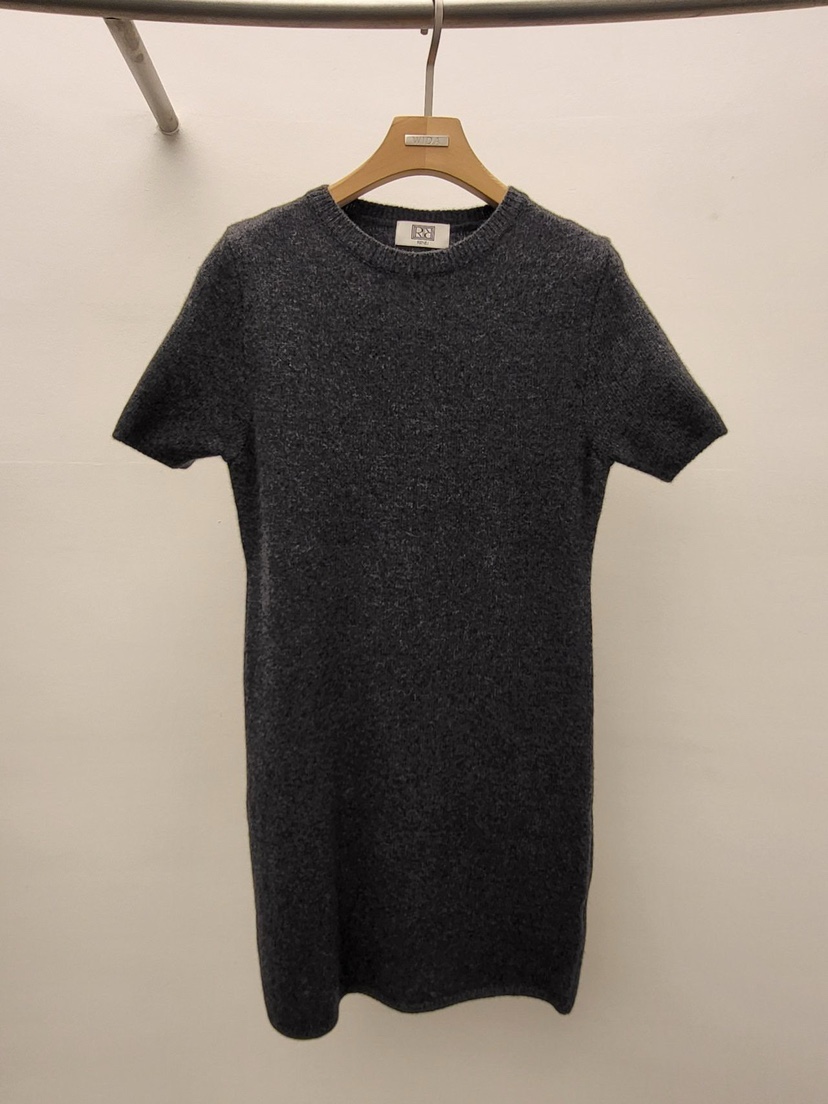 WIDA-P韓國直郵㊣女士新品休閑25秋冬時尚職業推薦連衣裙羊絨WIDA/RENEJ連衣裙圖色4墨色