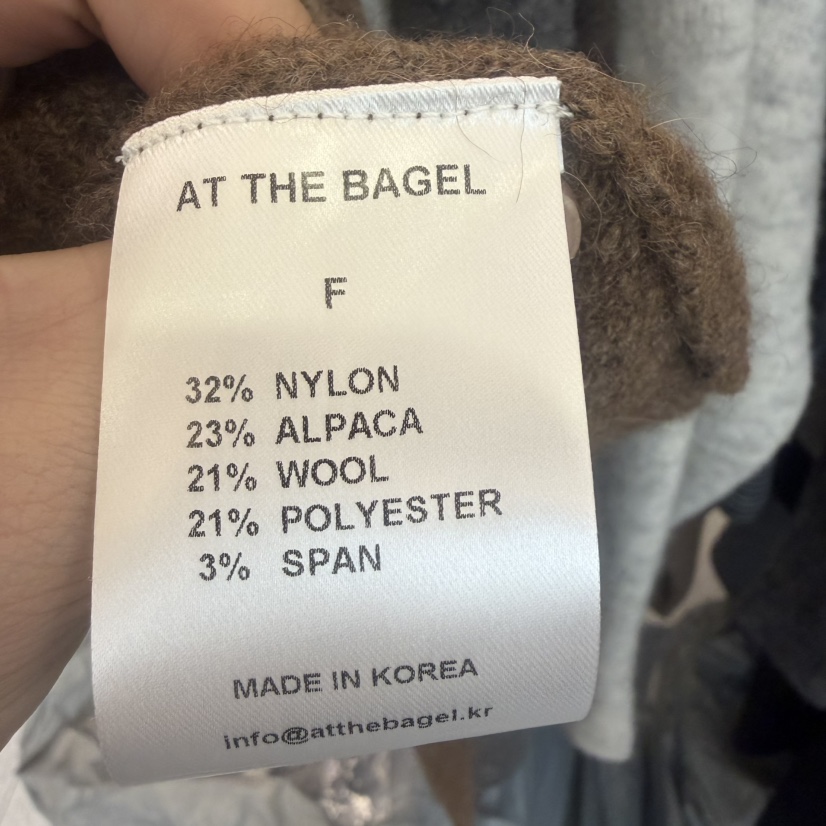 AT THE BAGEL東大門㊣代購女裝新款時尚25秋冬職業熱賣手套AT THE BAGEL手套