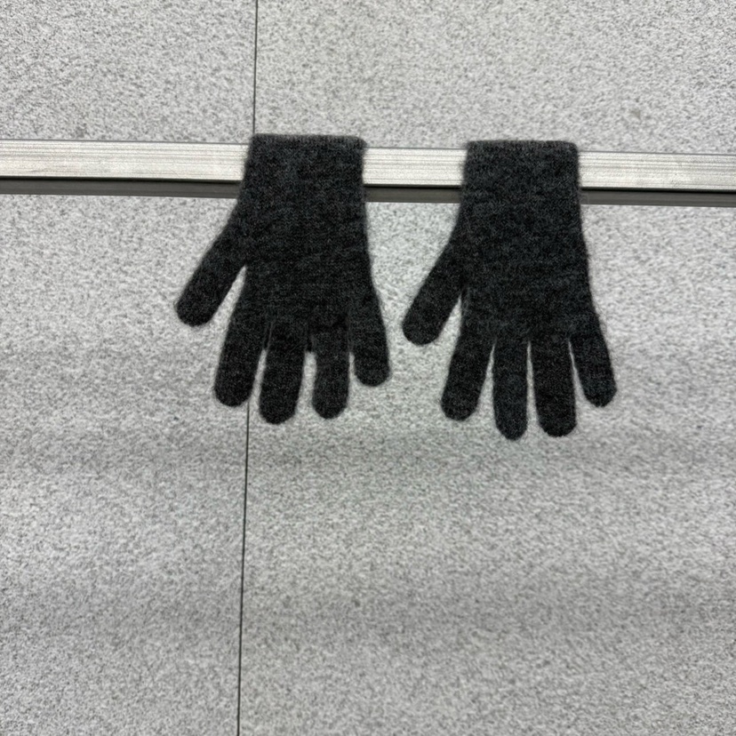 AT THE BAGEL東大門㊣代購女裝新款時尚25秋冬職業熱賣手套AT THE BAGEL手套圖色2墨色