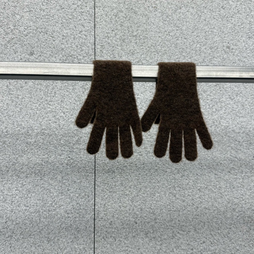 AT THE BAGEL東大門㊣代購女裝新款時尚25秋冬職業熱賣手套AT THE BAGEL手套圖色3棕色