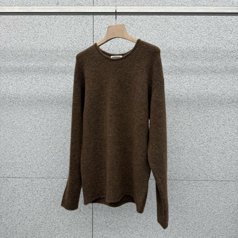 AT THE BAGEL東大門㊣直郵女裝新品時尚推薦熱賣休閑毛衣AT THE BAGEL毛衣圖色3淺棕色