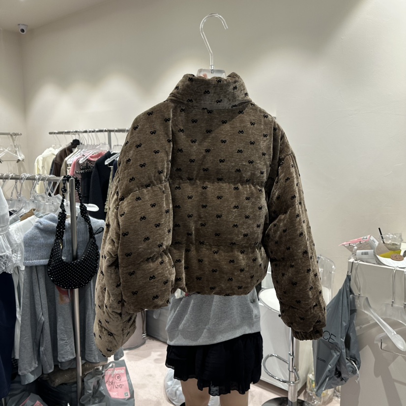 MIMME東大門㊣直郵女士新款真品熱賣時尚短款羽絨服天鵝絨鴨絨MIMME短款羽絨服