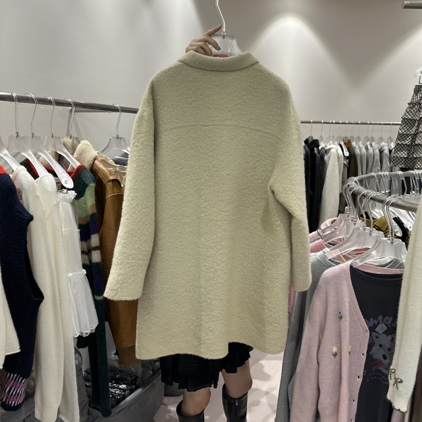 MIMME東大門㊣代購女裝新品職業推薦休閑熱賣時尚人氣長款風衣MIMME長款風衣