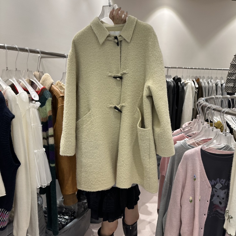 MIMME東大門㊣代購女裝新品職業推薦休閑熱賣時尚人氣長款風衣MIMME長款風衣