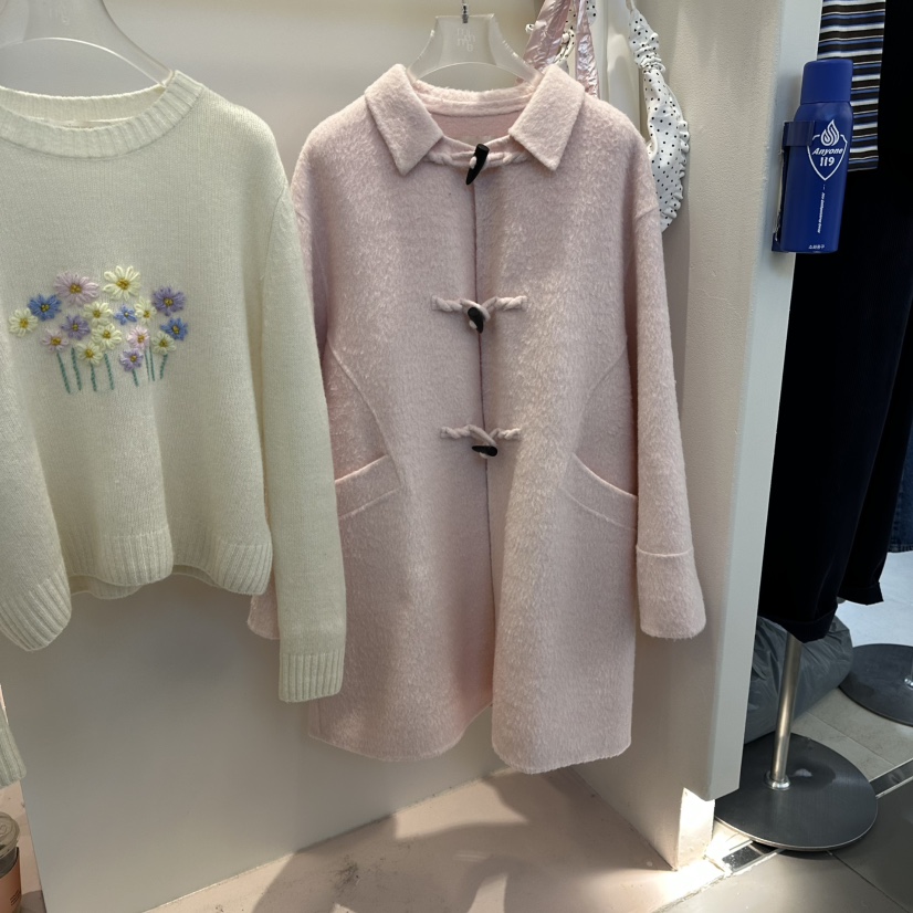 MIMME東大門㊣代購女裝新品職業推薦休閑熱賣時尚人氣長款風衣MIMME長款風衣圖色3