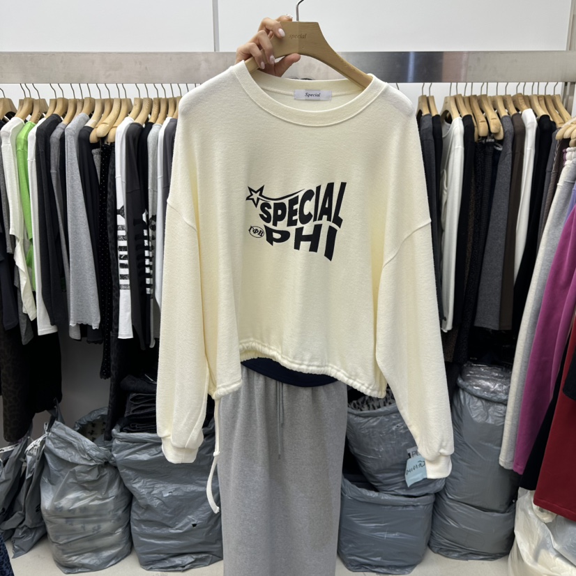 SPECIAL韓國直郵㊣女士新品休閑25秋冬人氣熱賣職業長袖T恤SPECIAL長袖T恤圖色2