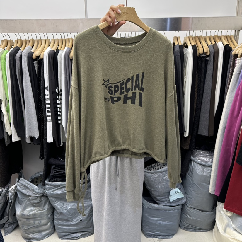 SPECIAL韓國直郵㊣女士新品休閑25秋冬人氣熱賣職業長袖T恤SPECIAL長袖T恤圖色3