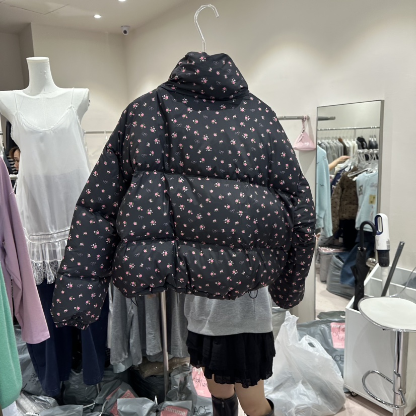 MIMME東大門㊣實拍女裝新品職業休閑推薦真品短款羽絨服鴨絨MIMME短款羽絨服